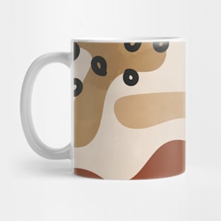 Organic Abstract Shapes 4 Mug